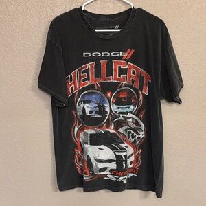 Dodge Hellcat Black Graphic Tee